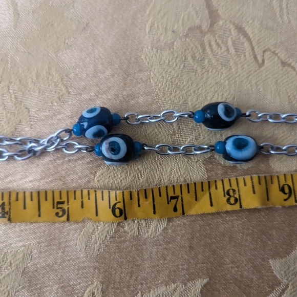 Fish bead art long necklace Unbranded - Picture 7 of 7